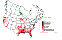 Great Egret Breeding Map