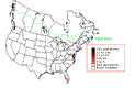 Least Bittern Breeding Map