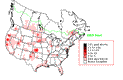 B-C Night Heron Breeding Map