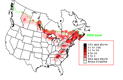 Blue-headed Vireo Breeding Map