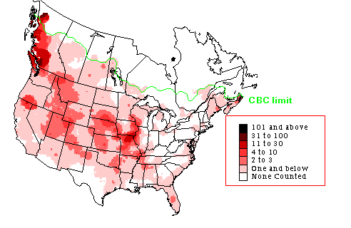 Bald Eagle CBC Map