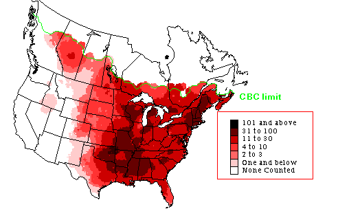 Blue Jay CBC Map