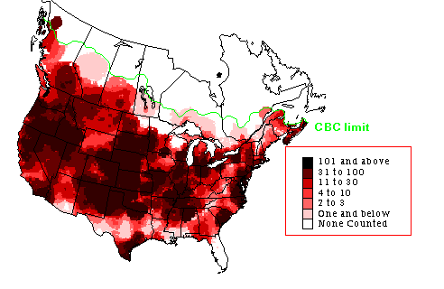 Canada Goose CBC Map