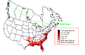 Fish Crow Breeding Map