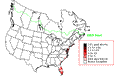 Glossy Ibis Breeding Map