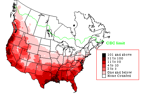 Killdeer CBC Map