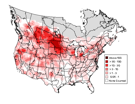 Mallard Breeding Map