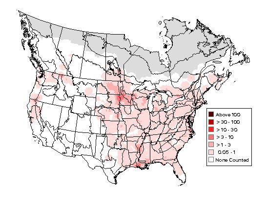 Wood Duck Breeding Map