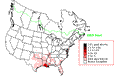 Y-C Night-Heron Breeding Map