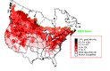 Yellow Warbler Breeding Map